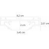 Профиль Track Accessories A630205 Artelamp