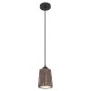 Подвесной светильник Hauppauge LSP-9862 коричневый Loft
