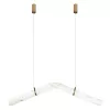 Подвесной светильник Liberty acrylic 10551C цилиндр бежевый Loft It
