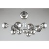Стеклянная потолочная люстра Ellera OML-94107-12 форма шар прозрачная Omnilux