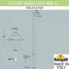 Наземный фонарь Vivi V50.372.A10.LXH27 прозрачный конус Fumagalli