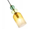 Стеклянный подвесной светильник Gea SL2000.213.01 цвет янтарь ST Luce