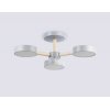 Потолочная люстра Comfort FL4822 круглая белая Ambrella