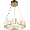 Хрустальный подвесной светильник Crossa 5072/60L белый Odeon Light