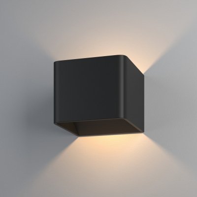 Настенный светильник Corudo MRL LED 1060 чёрный Elektrostandard