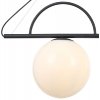 Стеклянный подвесной светильник Vine 2138/01/02P форма шар белый Stilfort