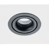 Точечный светильник IT06 IT06-6018 black 4000K черный круглый Italline