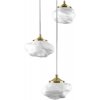 Стеклянный подвесной светильник Meringe 799133 белый Lightstar