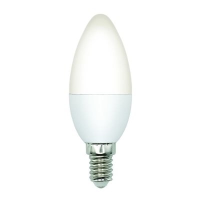 Лампочка светодиодная LED-C37-SLS LED-C37-6W/3000K/E14/FR/SLS Volpe