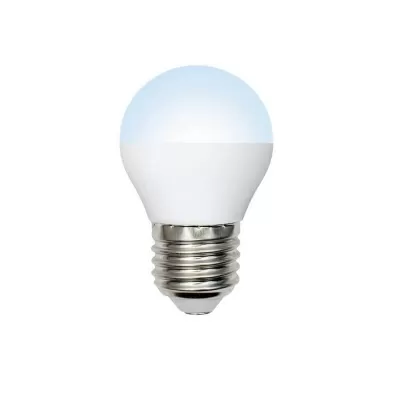 Лампочка светодиодная  LED-G45-7W/NW/E27/FR/NR картон Volpe