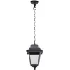 Стеклянный уличный светильник подвесной QUADRO L 79905L Bl прозрачный Oasis Light
