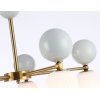 Стеклянная потолочная люстра High Light LH53104 белая Ambrella