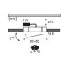 Точечный светильник Micro Line Downlight 93535 Paulmann