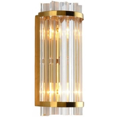 Бра Wall lamp 88014W brass DeLight Collection прозрачное