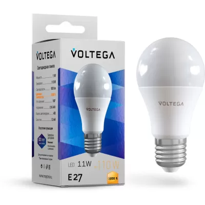 Лампочка светодиодная General purpose bulb 11W 7245 Voltega