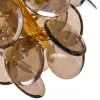 Хрустальная подвесная люстра Chloe 7566/01 SP-8 прозрачная Divinare