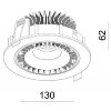 Точечный светильник Shop 565105 белый Deko-Light