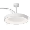 Потолочная люстра Niseko Fan 9057 белая Mantra