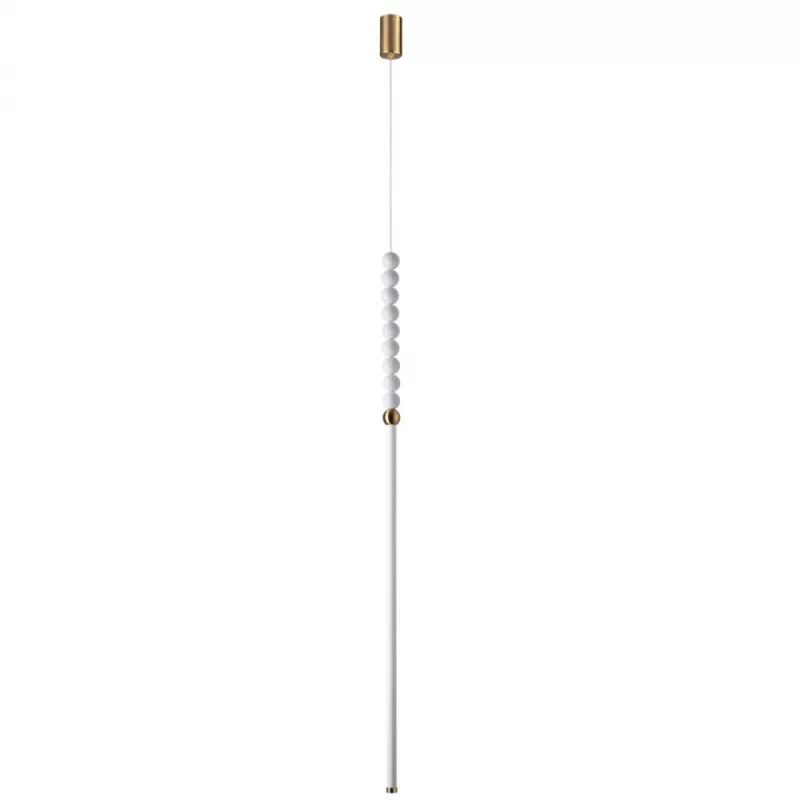 Подвесной светильник Monella 6639/12L цилиндр белый Odeon Light Подвесной светильник Monella 6639/12L цилиндр белый Odeon Light