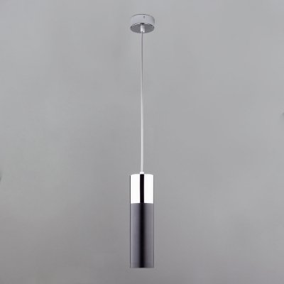 Подвесной светильник Double Topper 50135/1 LED хром / черный Eurosvet