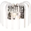 Хрустальный настенный светильник Dakota 10300W Nickel прозрачный Loft It