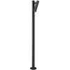 Наземный светильник Torq O494FL-L10B3K черный цилиндр Maytoni