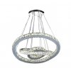 Хрустальный подвесной светильник Pentola DDP 6797-800 прозрачный Lumina Deco