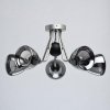 Стеклянная потолочная люстра Вита 220012605 конус черная MW-Light
