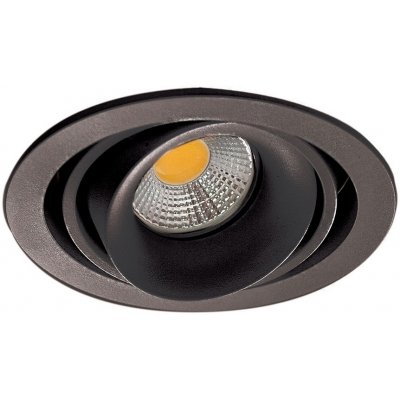 Точечный светильник Lumme DL18615/01WW-R Shiny black/Black