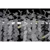 Хрустальная подвесная люстра Tavenna Nickel Tavenna H 1.5.100x40.102 N прозрачная Dio D'Arte