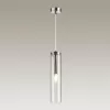 Стеклянный подвесной светильник Klum 4695/1 цилиндр прозрачный Odeon Light