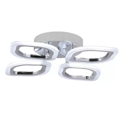 Потолочная люстра Ella 10222/4LED Chrome Escada белая