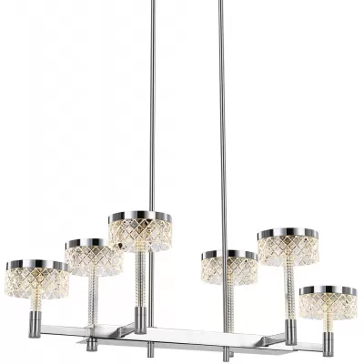 Подвесная люстра Diamond cut MD21020075-6B chrome DeLight Collection