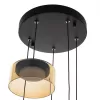 Стеклянный подвесной светильник Espace CL243051 цилиндр Citilux