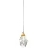 Стеклянный подвесной светильник Crystal rock OM820083-1G (MD-020B-1 gold) прозрачный DeLight Collection