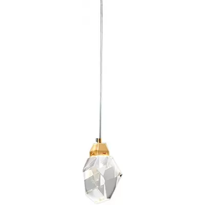 Светодиодный подвесной светильник Crystal rock OM820083-1G (MD-020B-1 gold) DeLight Collection