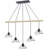 Подвесной светильник Formula VL6482P05 черный Vele Luce