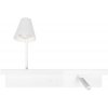 Настенный светильник Shelf 10216/2W White цилиндр белый Loft It
