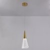 Подвесной светильник Triangle LED LAMPS 81117/1C конус прозрачный Natali Kovaltseva