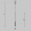 Трековый светильник Focus Led TR179-1-5WTW-M-B черный цилиндр Maytoni