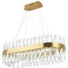 Хрустальная подвесная люстра Alexandria LED LAMPS 81248 прозрачная Natali Kovaltseva