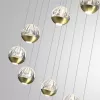 Потолочная люстра Sono 5101/60L прозрачная форма шар Odeon Light