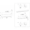 Трековый светильник Track System GL6808 белый Ambrella