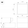 Точечный светильник GRIGLIATO 047678 Arlight