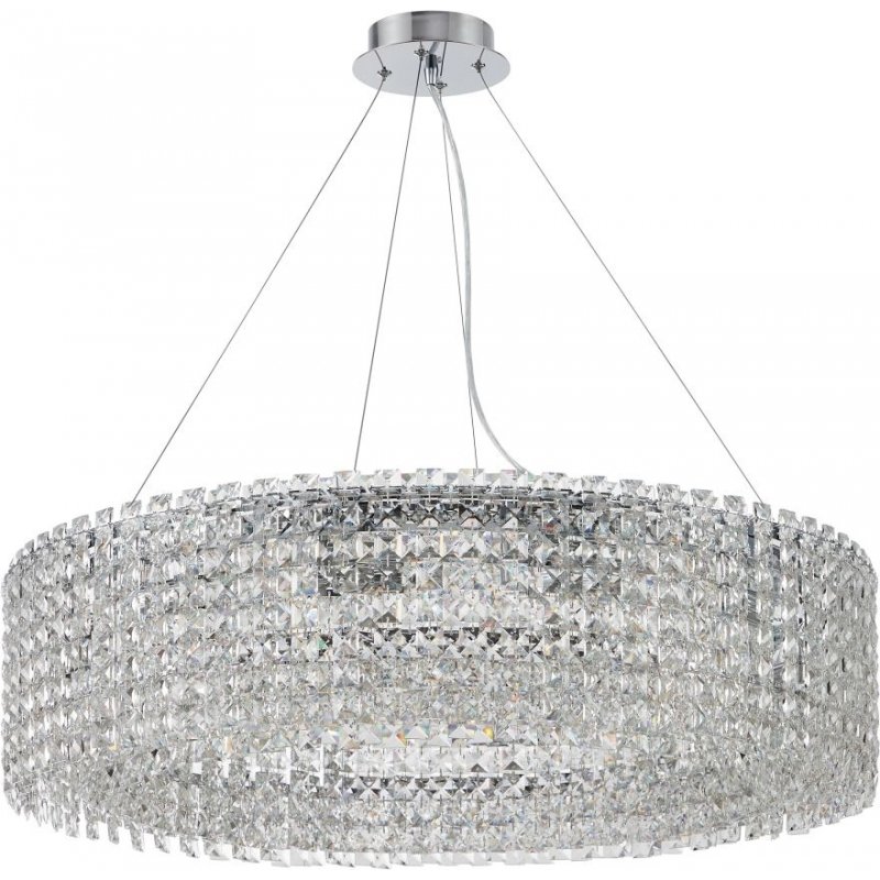 Хрустальная подвесная люстра Delone 2179/09/12P прозрачная Stilfort