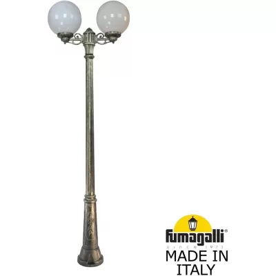 Наземный фонарь GLOBE 300 G30.157.S20.BYF1R Fumagalli Уличный