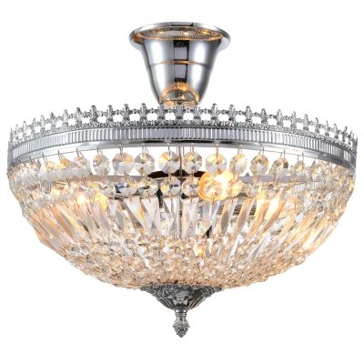 Потолочная люстра Rococo ROCOCO 81406/4C CHROME Natali Kovaltseva