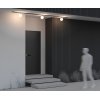 Стеклянный трековый светильник Luna O-TR01-2-S-9WB3K форма шар белый Maytoni