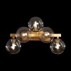 Стеклянное бра Dallas MOD545WL-05G форма шар прозрачное Maytoni
