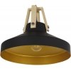 Подвесной светильник Voli LDP 8037-350 BK+GD конус черный Lumina Deco